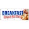 Signmission BREAKFAST SERVED ALL DAY BANNER SIGN bacon eggs pancakes waffles grits B-120 Breakfast Served All Day - alternate 1